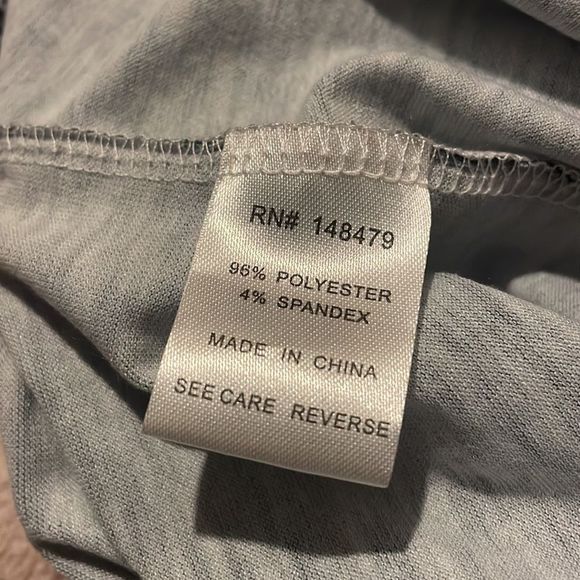 Lily NWT stretchy silky maxi skirt with side slits Asian inspired orchid… - Picture 5 of 5